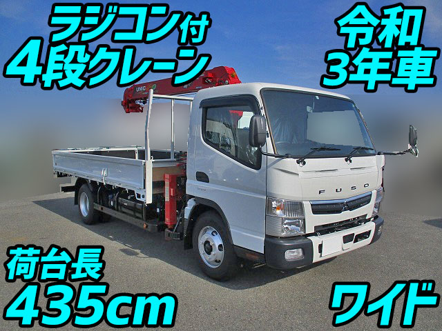 MITSUBISHI FUSO Canter Truck (With 4 Steps Of Cranes) 2PG-FEB80 2021 400km