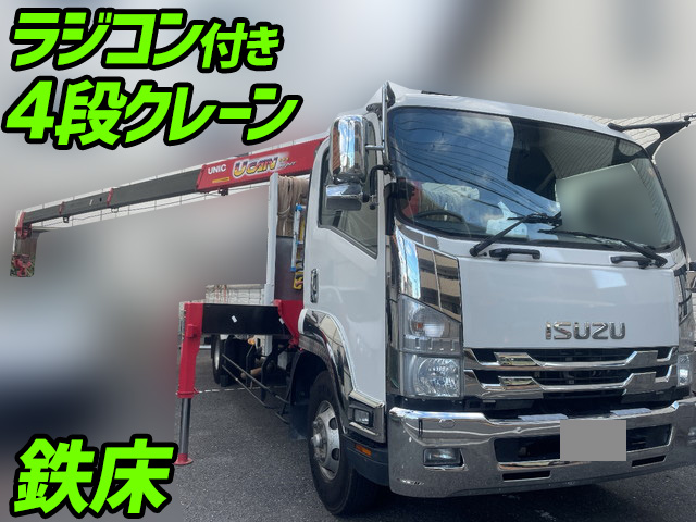 ISUZU Forward Truck (With 4 Steps Of Unic Cranes) TKG-FRR90S1 2014 85,230km