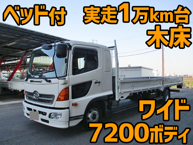 HINO Ranger Flat Body TKG-FD9JPAA 2015 11,000km