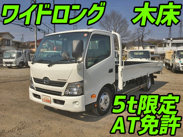 HINO Dutro Flat Body TKG-XZC710M 2016 17,104km