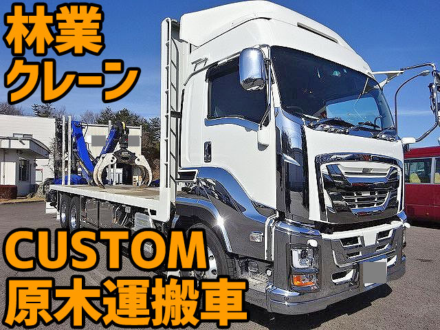 ISUZU Giga Truck Crane QKG-CYZ77B 2017 176,000km