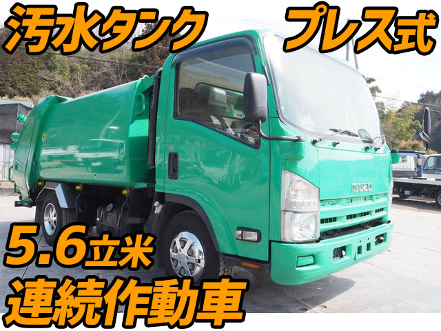 ISUZU Elf Garbage Truck PDG-NPR75N 2008 74,000km