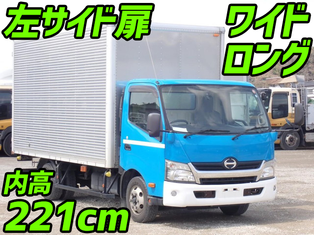 HINO Dutro Aluminum Van TKG-XZU710M 2014 184,000km