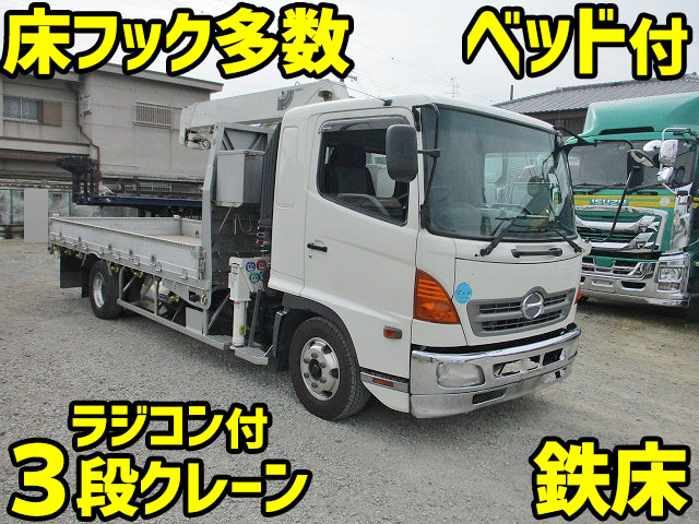 HINO Ranger Truck (With 3 Steps Of Cranes) PB-FD7JKFA 2005 443,000km