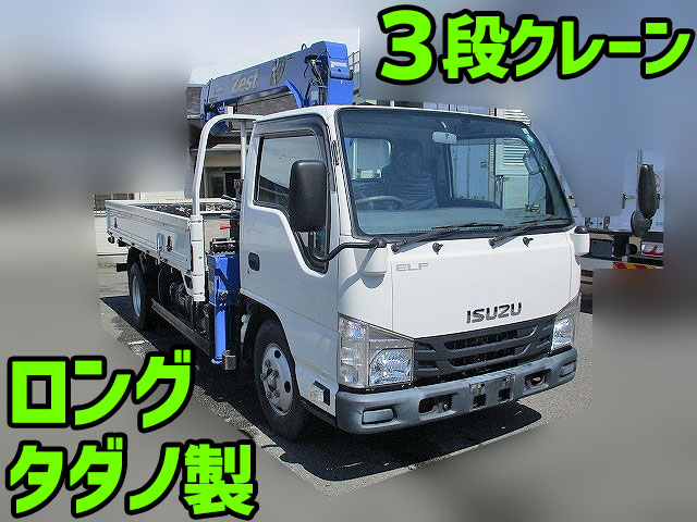 ISUZU Elf Truck (With 3 Steps Of Cranes) TPG-NKR85AR 2016 26,141km