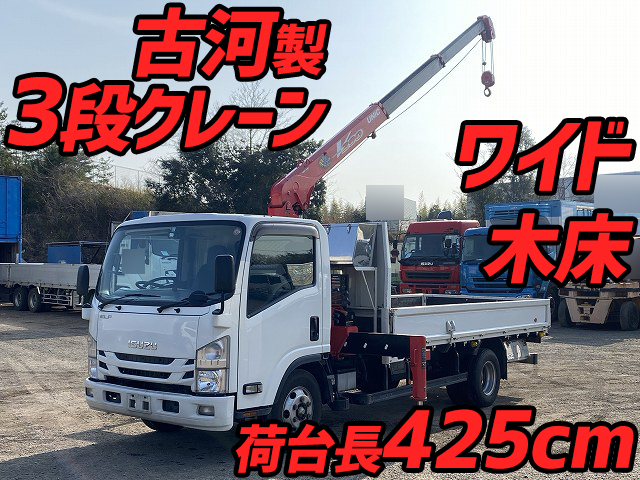 ISUZU Elf Truck (With 3 Steps Of Cranes) TRG-NPR85AR 2017 219,000km