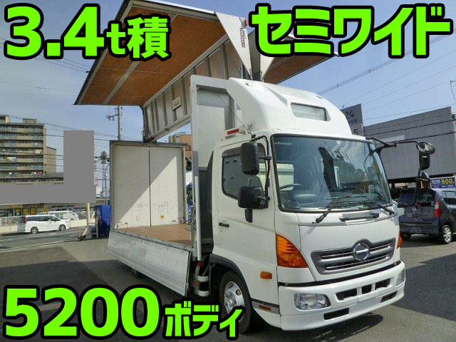 HINO Ranger Aluminum Wing TKG-FC9JHAA 2014 662,492km