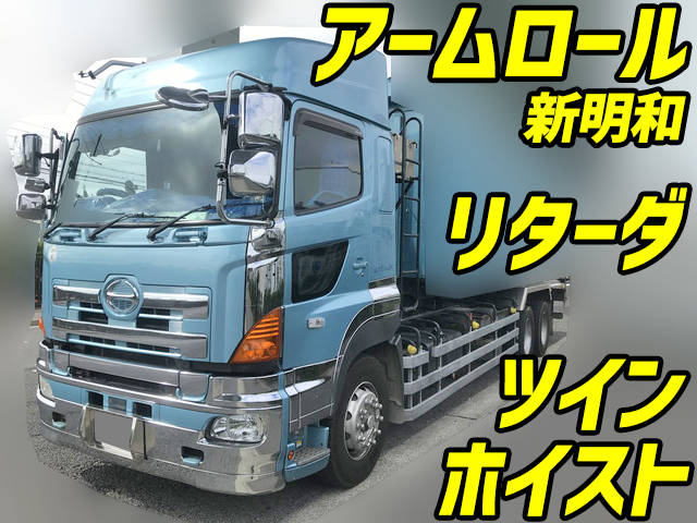 HINO Profia Arm Roll Truck QKG-FS1EWEA 2015 214,075km