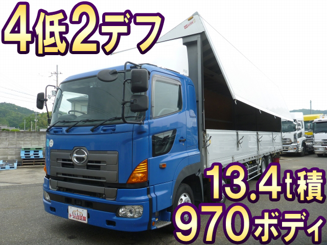 HINO Profia Aluminum Wing BKG-FW1EXYG 2007 601,770km