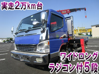 MITSUBISHI FUSO Canter Truck (With 5 Steps Of Unic Cranes) PA-FE83DEN 2004 25,433km_1