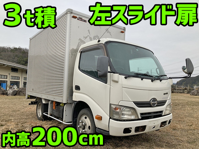 HINO Dutro Aluminum Van SKG-XZU605M 2012 253,600km
