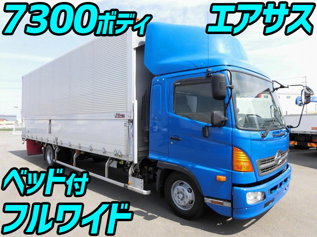 HINO Ranger Aluminum Wing TKG-FD7JPAG 2013 858,000km