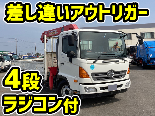 HINO Ranger Truck (With 4 Steps Of Cranes) SDG-FC9JKAP 2015 70,423km