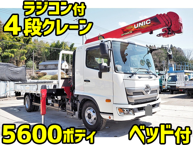 HINO Ranger Truck (With 4 Steps Of Cranes) 2KG-FD2ABA 2018 14,000km