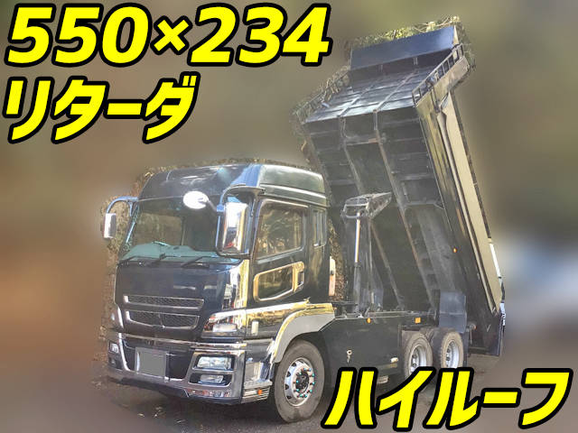 MITSUBISHI FUSO Super Great Dump QKG-FV60VX 2015 492,483km
