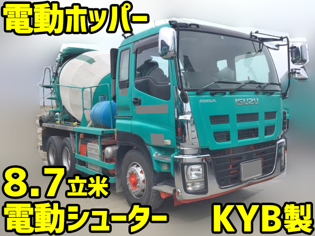 ISUZU Giga Mixer Truck QKG-CXZ77AT 2012 173,473km