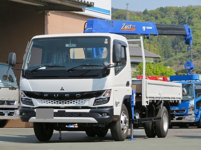 MITSUBISHI FUSO Canter Truck (With 4 Steps Of Cranes) 2PG-FEB80 2021 1,000km