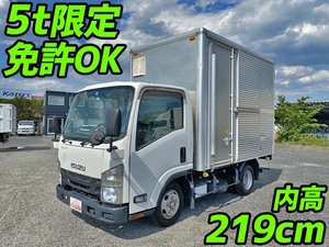 ISUZU Elf Aluminum Van TPG-NLR85AN 2015 105,462km_1