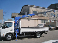 HINO Dutro Truck (With 3 Steps Of Cranes) TKG-XZU650 2012 46,000km_3
