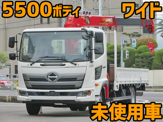 HINO Ranger Truck (With 4 Steps Of Cranes) 2KG-FC2ABA 2021 3,000km