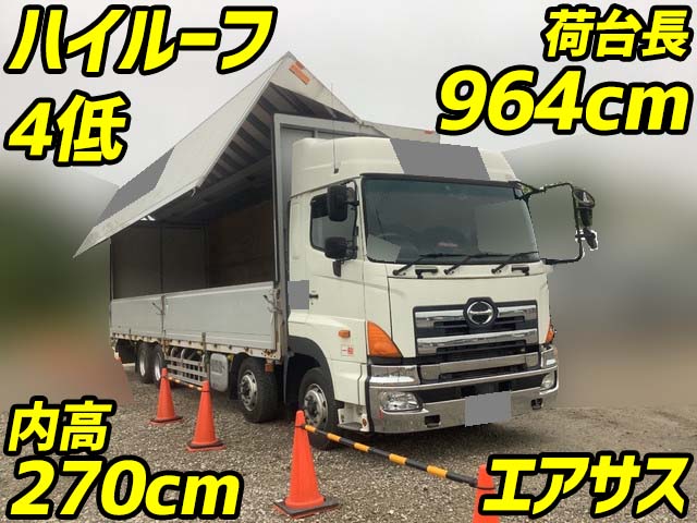 HINO Profia Aluminum Wing QPG-FW1EXEG 2016 593,593km