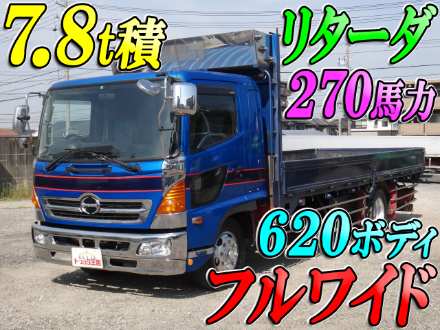 HINO Ranger Flat Body KS-FE8JLFA 2005 392,141km