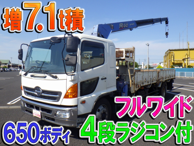 HINO Ranger Truck (With 4 Steps Of Cranes) KS-FG8JGFA (KAI) 2007 264,856km