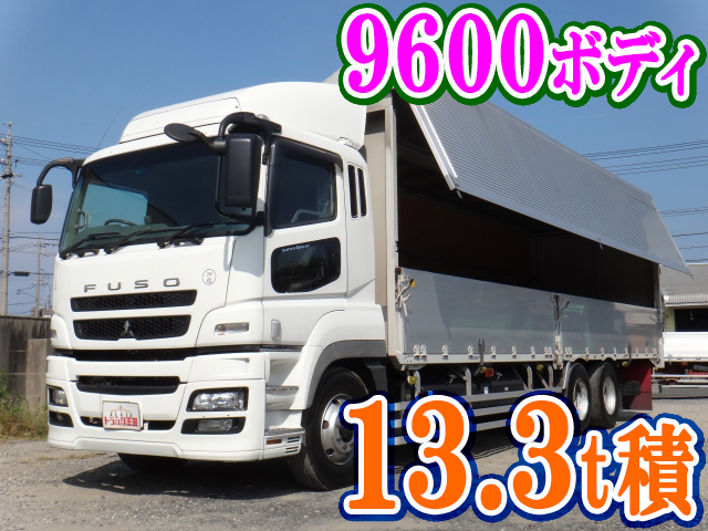 MITSUBISHI FUSO Super Great Aluminum Wing BKG-FU54JZ 2009 787,284km