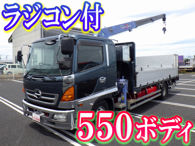 HINO Ranger Truck (With 3 Steps Of Cranes) KK-FD1JLEA 2003 784,571km