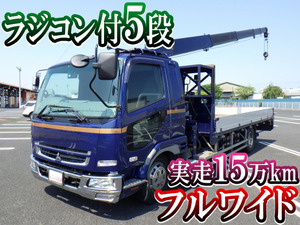 MITSUBISHI FUSO Fighter Truck (With 5 Steps Of Cranes) PDG-FK61F 2008 158,866km_1