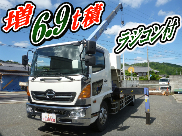 HINO Ranger Truck (With 3 Steps Of Cranes) PK-FE8JLFA 2005 252,514km