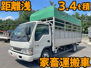 ISUZU Elf Cattle Transport Truck KR-NPR72PAR 2003 23,501km_1