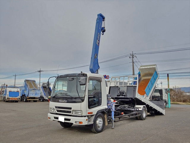 ISUZU Forward Safety Loader (With 3 Steps Of Cranes) ADG-FRR90K3S 2006 166,500km