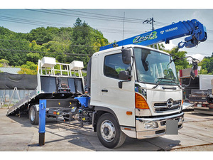 HINO Ranger Safety Loader (With 4 Steps Of Cranes) QKG-FE7JLAA 2015 20,000km_1
