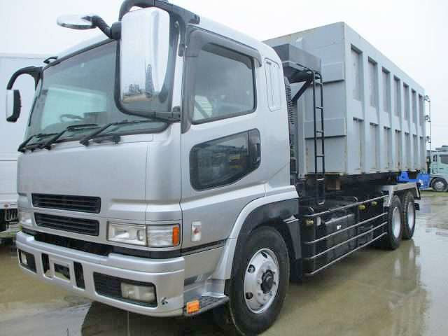 MITSUBISHI FUSO Super Great Container Carrier Truck KL-FV50MPY 2005 925,000km