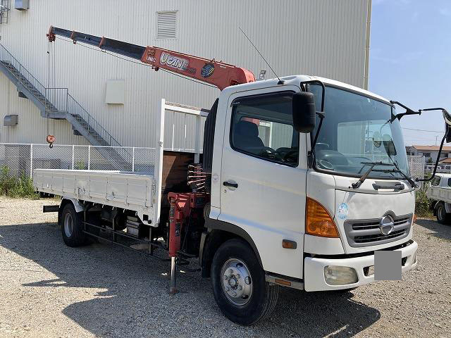 HINO Ranger Truck (With 4 Steps Of Cranes) ADG-FC6JKWA 2005 69,484km