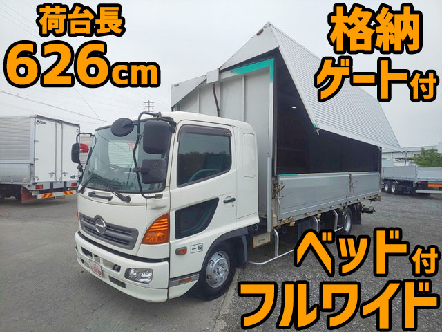 HINO Ranger Aluminum Wing PB-FD8JLFA 2005 794,627km