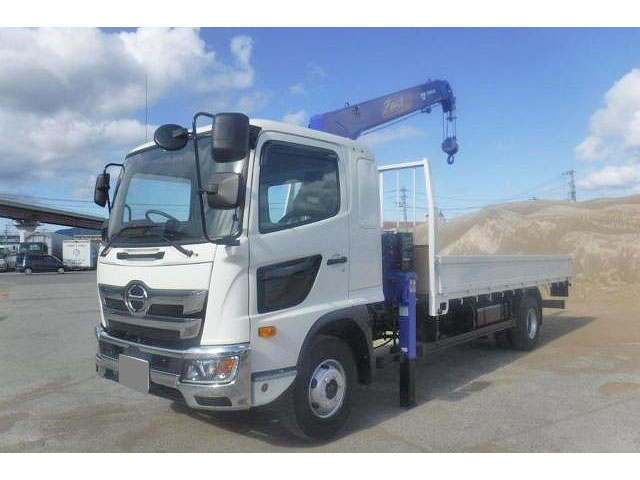 HINO Ranger Truck (With 4 Steps Of Cranes) 2KG-FD2ABA 2021 500km