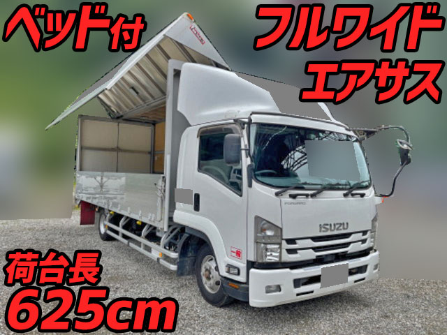 ISUZU Forward Aluminum Wing TKG-FRR90T2 2017 214,624km