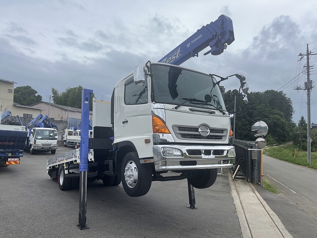 HINO Ranger Self Loader (With 4 Steps Of Cranes) ADG-FE7JMWA 2005 297,365km