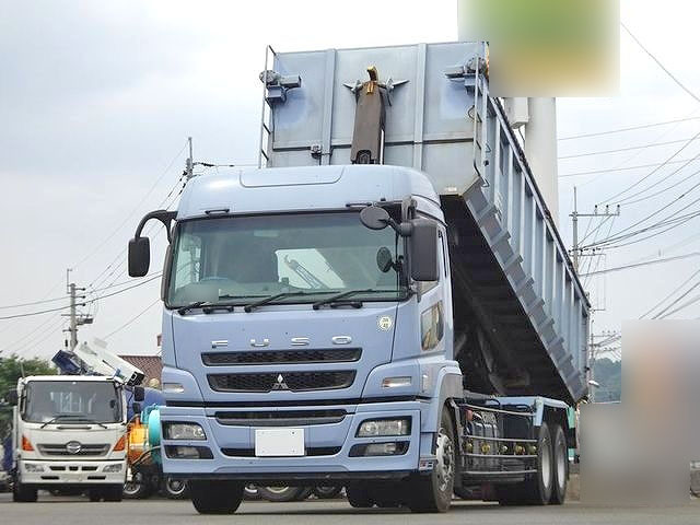 MITSUBISHI FUSO Super Great Container Carrier Truck LKG-FV50VZ 2011 462,000km