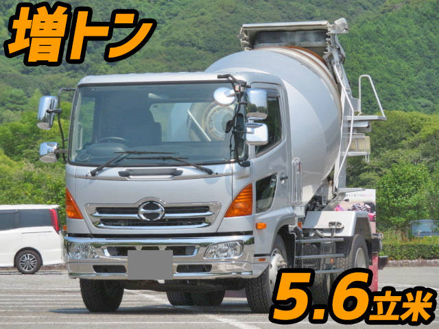 HINO Ranger Mixer Truck LKG-FJ7JDAA 2016 110,000km