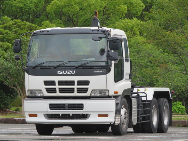 ISUZU Giga Container Carrier Truck KL-CXZ51K4 2003 495,000km