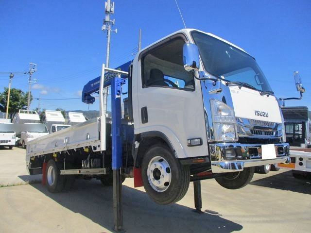 ISUZU Elf Self Loader (With 4 Steps Of Cranes) TPG-MPR85YN 2017 59,000km