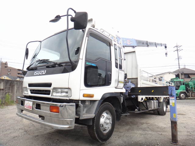 ISUZU Forward Truck (With 5 Steps Of Cranes) KK-FRD33L4 2001 241,843km