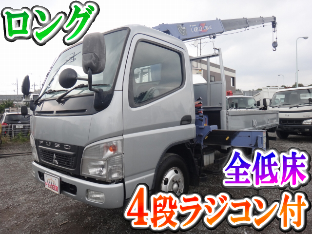 MITSUBISHI FUSO Canter Truck (With 4 Steps Of Cranes) PDG-FE72D 2008 98,719km