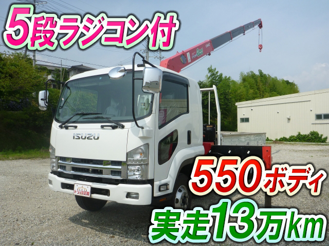 ISUZU Forward Truck (With 5 Steps Of Unic Cranes) PKG-FRR90S2 2009 130,778km