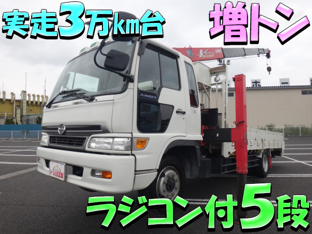 HINO Ranger Self Loader (With 5 Steps Of Cranes) KL-FE1JKDA 2001 31,485km