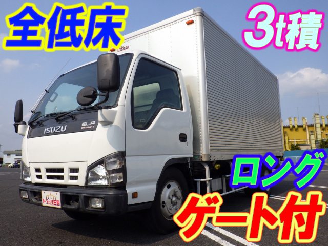 ISUZU Elf Aluminum Van PB-NKR81AN 2005 128,724km