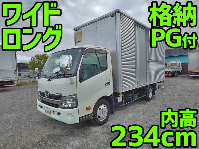 HINO Dutro Aluminum Van TKG-XZU710M 2016 73,802km